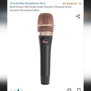 Blue Encore 200 microphone